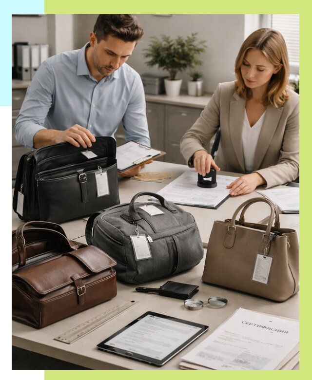 Сертификация сумок в Нефтекамске от 7701 руб. | Алешин-Нтк