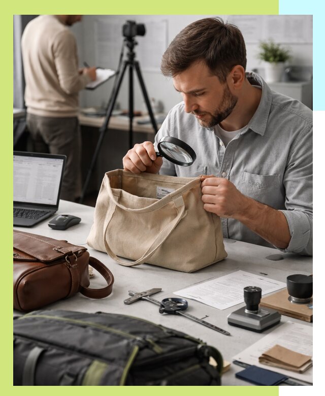 Сертификация сумок в Нефтекамске, оформление и получение сертификатов