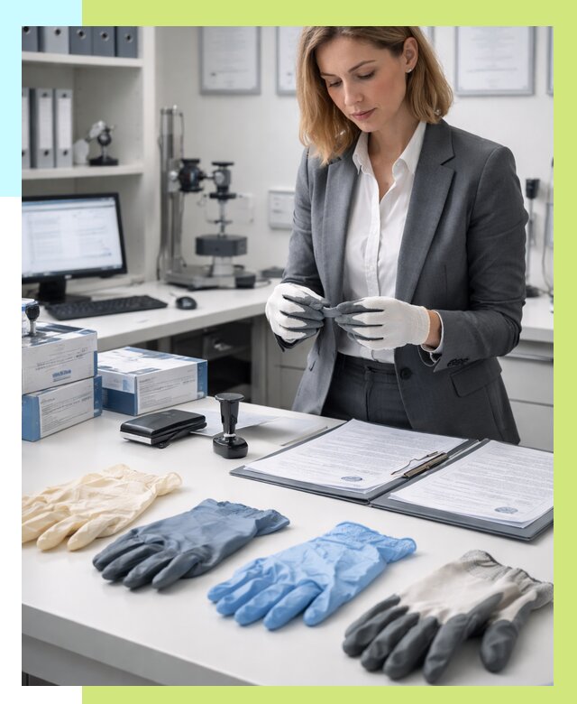 Сертификация перчаток в Нефтекамске от 8728 р. | Алешин-Нтк