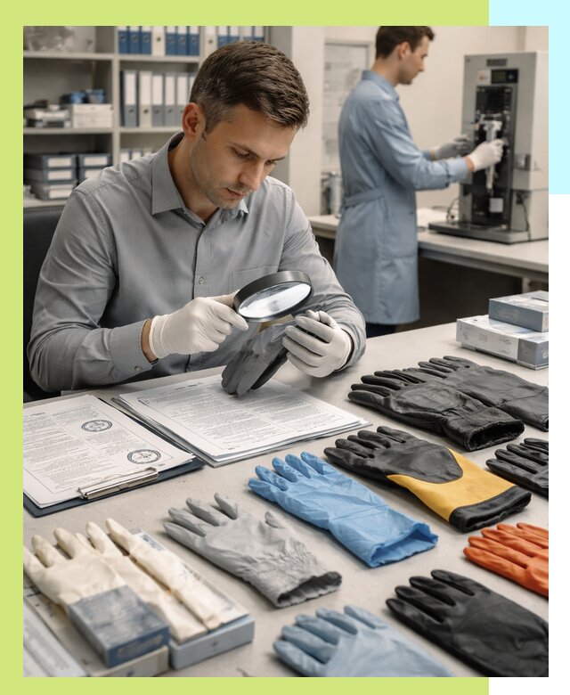 Сертификация перчаток и средств защиты продукции в Нефтекамске