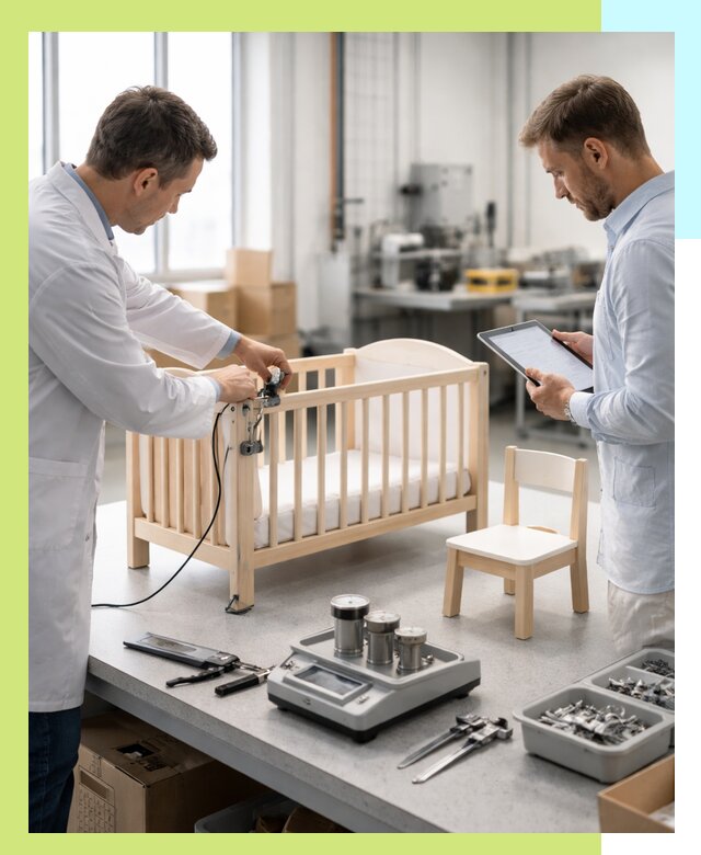 Сертификация детской мебели и проверка безопасности в Нефтекамске