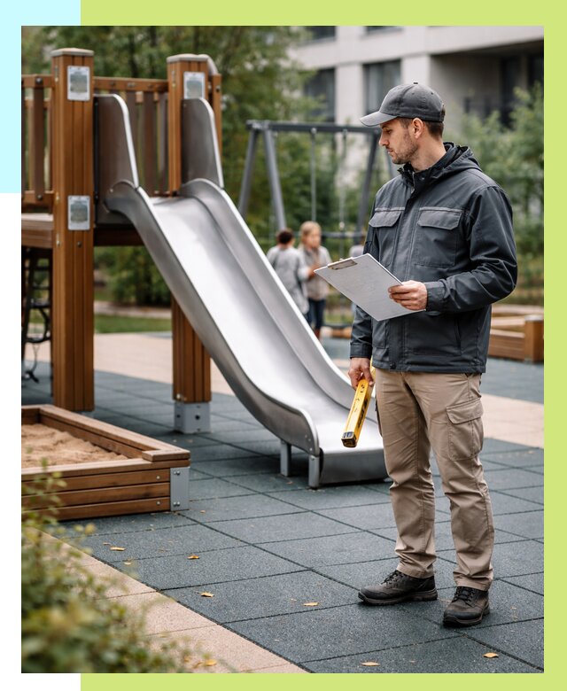 Сертификация детских площадок в Нефтекамске от 25670 р. | Алешин-Нтк