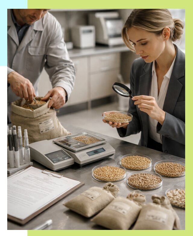 Сертификация зерна в Нефтекамске по цене от 15402 р. | Алешин-Нтк