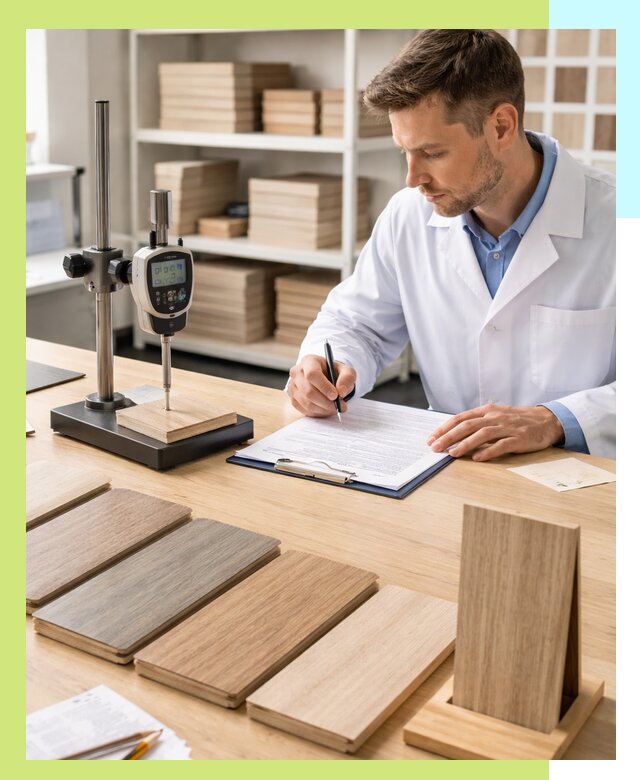 Сертификация ламината с испытаниями и оформлением документов в Нефтекамске