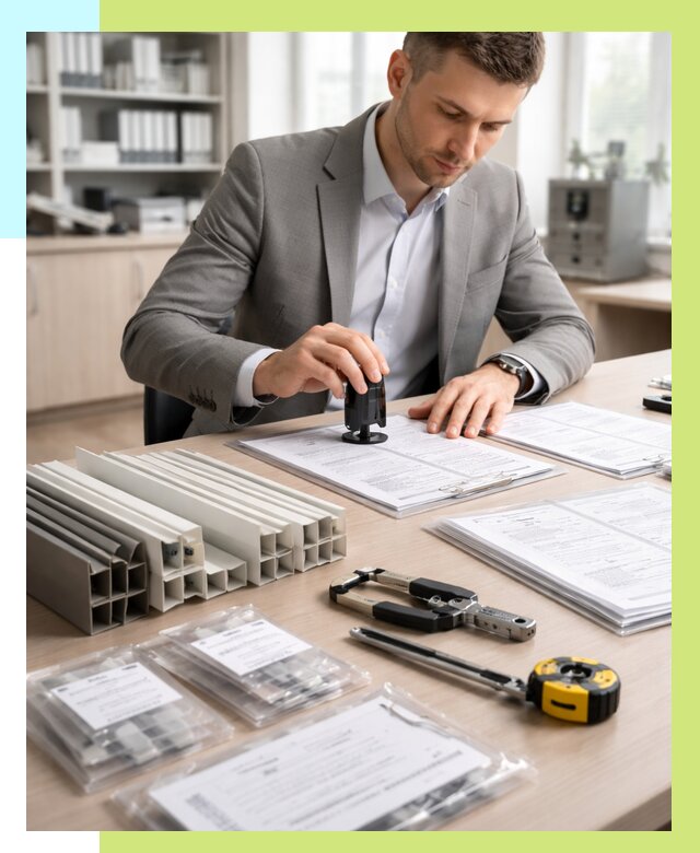 Сертификация ПВХ продукции в Нефтекамске от 8728 р., Алешин-Нтк