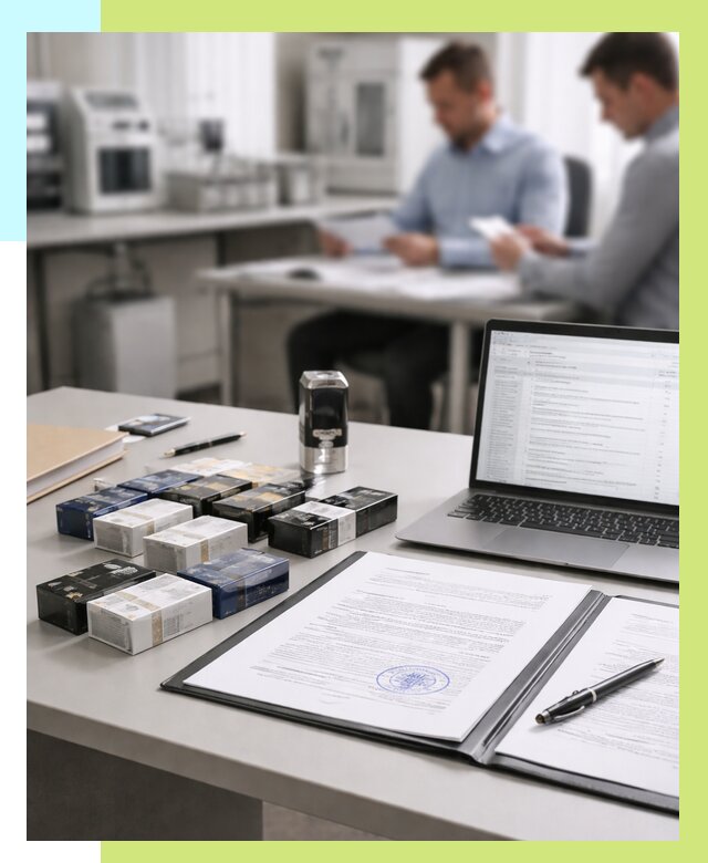 Сертификация сигарет под ключ в Нефтекамске от 46206 р. | Алешин-Нтк