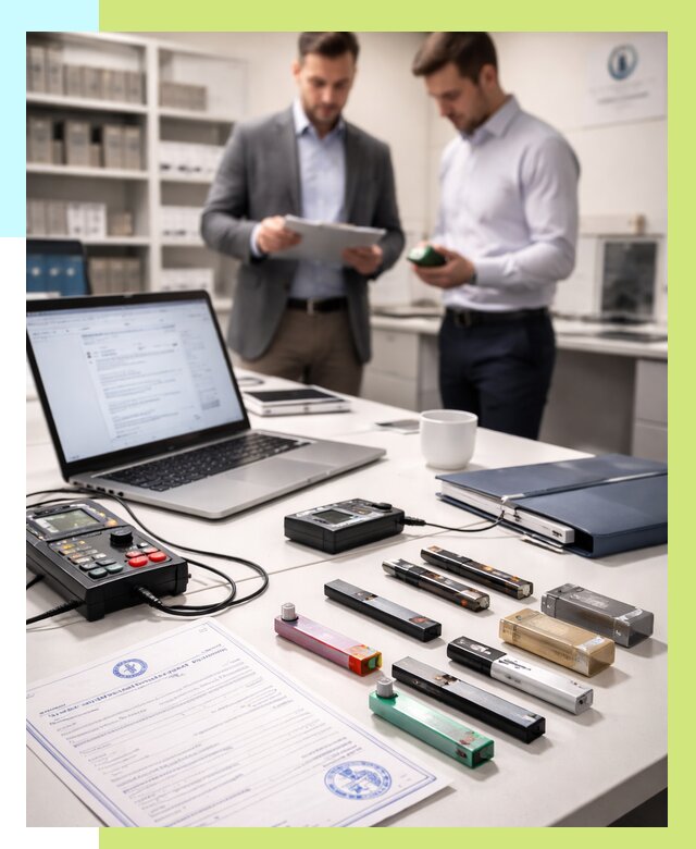 Сертификация электронных сигарет в Нефтекамске от 20536 р. | Алешин-Нтк