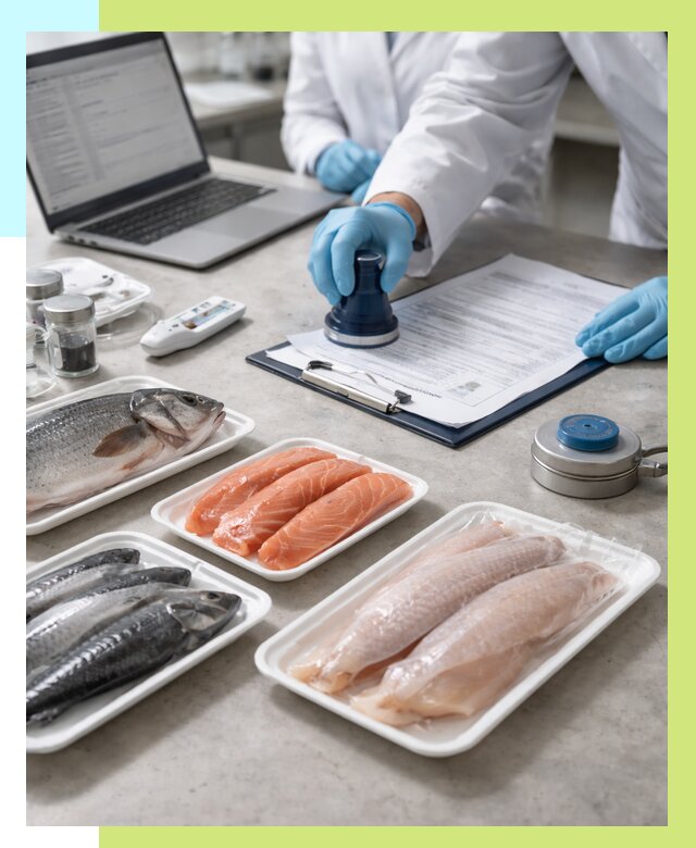 Сертификация рыбы и сертификат в Нефтекамске от 15402 р. | Алешин-Нтк