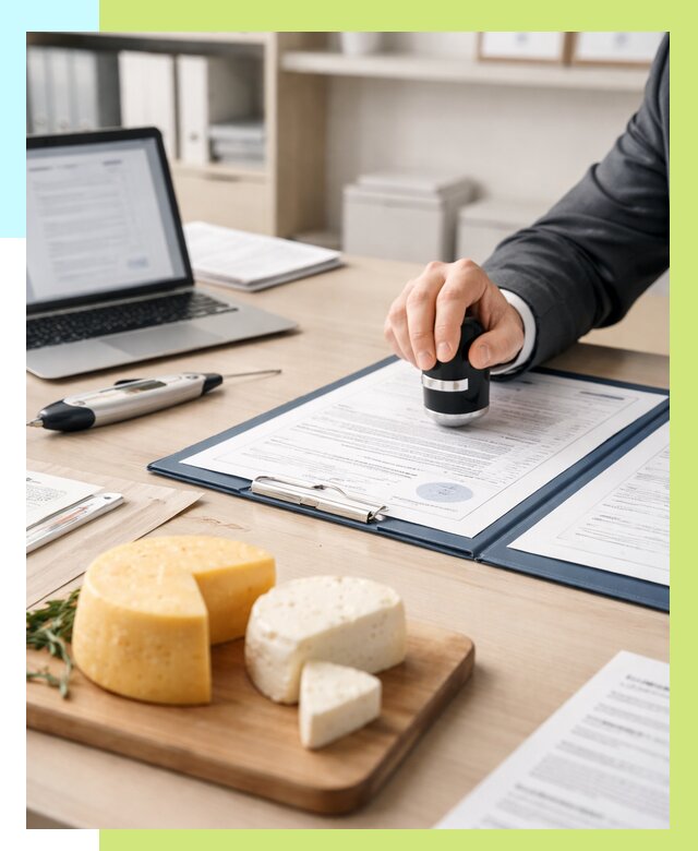 Сертификация сыров в Нефтекамске от 15402 р | Сертификат на сыр Алешин-Нтк