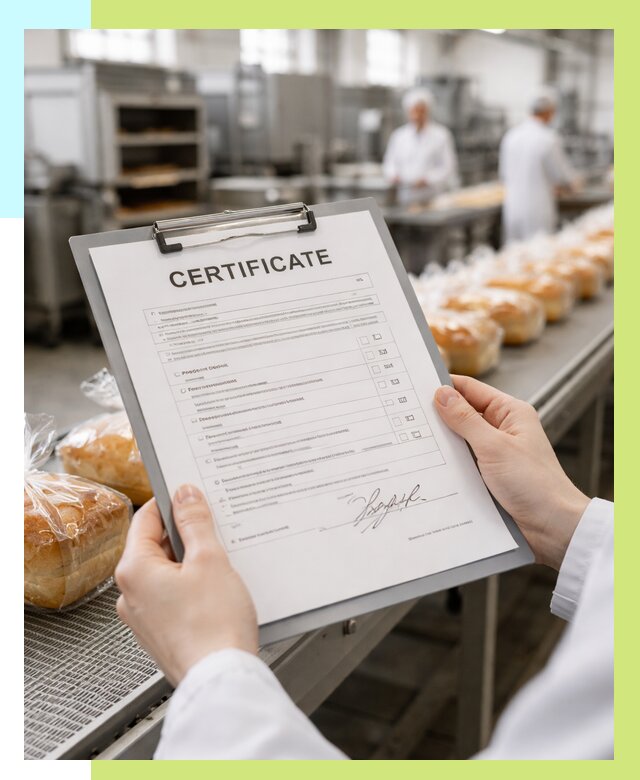 Сертификация хлеба, ТУ и декларация в Нефтекамске от 12322 р. | Алешин-Нтк