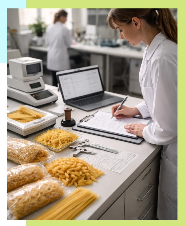 Сертификация макаронных изделий в Нефтекамске от 15402 р. | Алешин-Нтк