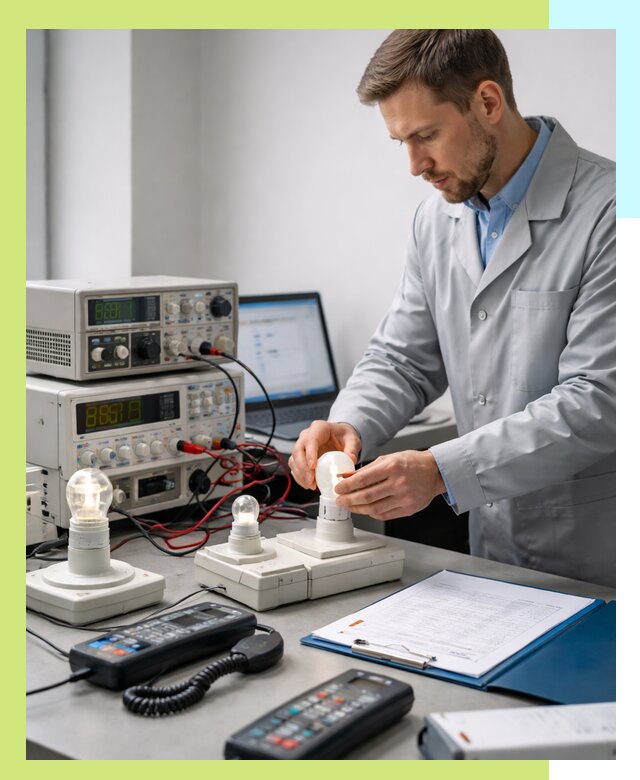 Сертификация ламп и светильников в Нефтекамске по нормативам