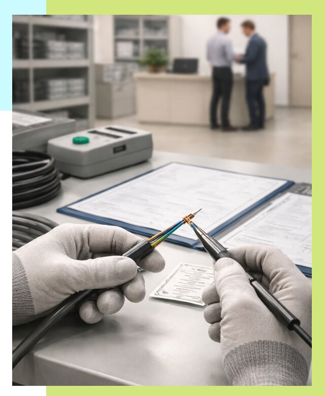 Сертификация провода в Нефтекамске от 18482 р. в Алешин-Нтк