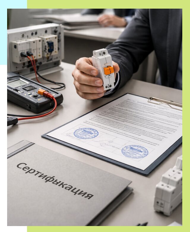 Сертификация выключателей под ключ в Нефтекамске от 15402 р. | Алешин-Нтк