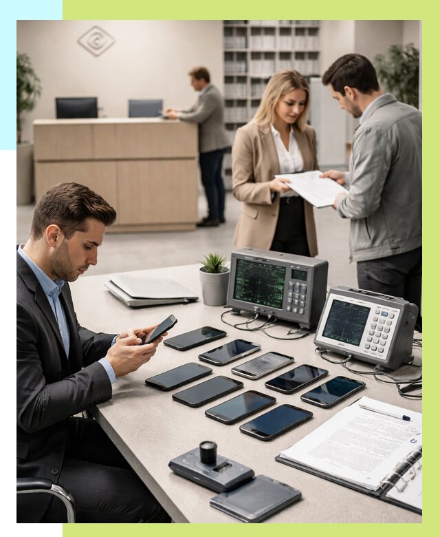 Сертификация телефонов в Нефтекамске от 25670 р. под ключ | Алешин-Нтк