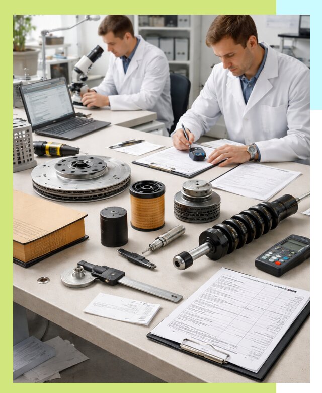 Сертификация автозапчастей и комплектующих в Нефтекамске по ГОСТ