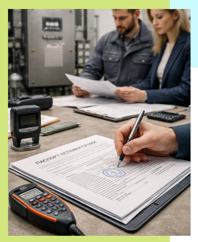 Оформление паспорта эксплуатации оборудования в Нефтекамске