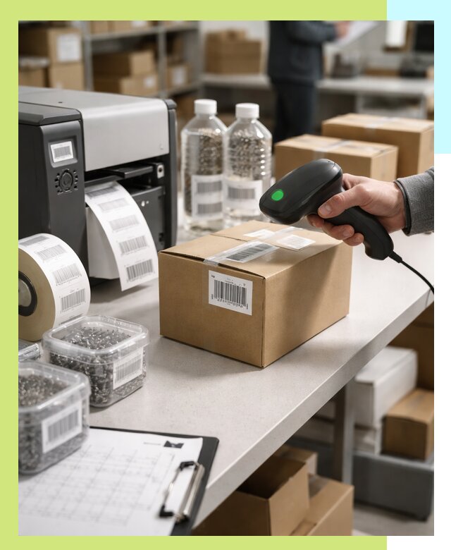 Штрихкодирование продукции и маркировка для продажи в Нефтекамске