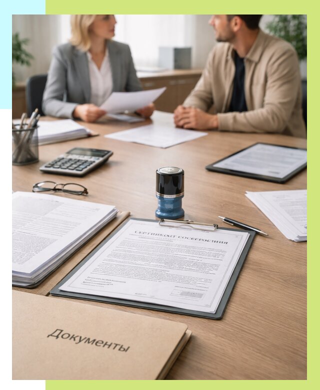 Сертификат соответствия на продукцию в Нефтекамске от 15402 р.|Алешин-Нтк