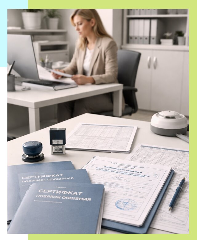 Сертификаты пожарной безопасности в Нефтекамске от 15402 р. | Алешин-Нтк