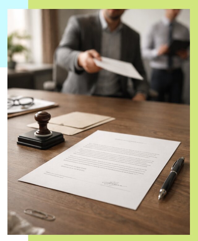 Отказное письмо по сертификации в Нефтекамске от 3594 р. | Алешин-Нтк