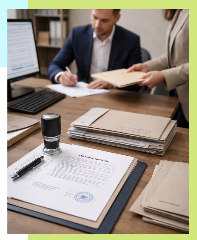 Отказное письмо для таможни в Нефтекамске от 3080 р, Алешин-Нтк