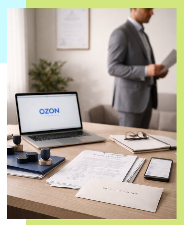 Отказное письмо для Ozon в Нефтекамске от 3594 р. | Алешин-Нтк