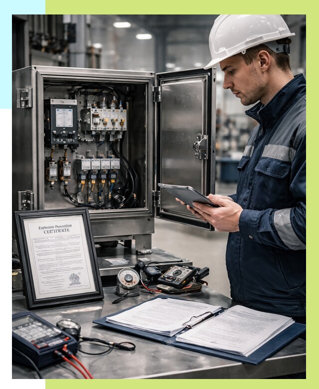 Сертификат взрывозащиты в Нефтекамске от 46206 р. | Алешин-Нтк