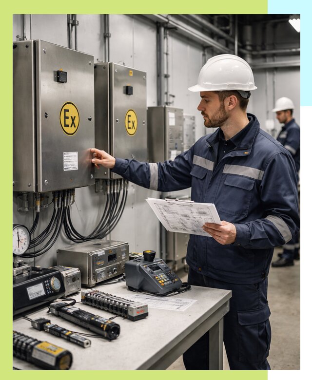 Сертификат взрывозащиты промышленного оборудования в Нефтекамске