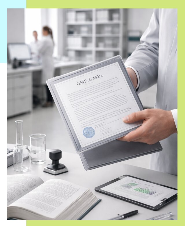 Сертификат GMP в Нефтекамске под ключ от 87278 р. | Алешин-Нтк