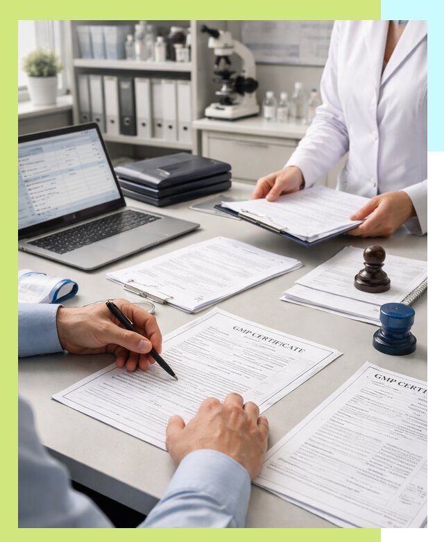 Оформление сертификата GMP в Нефтекамске для фармпроизводства