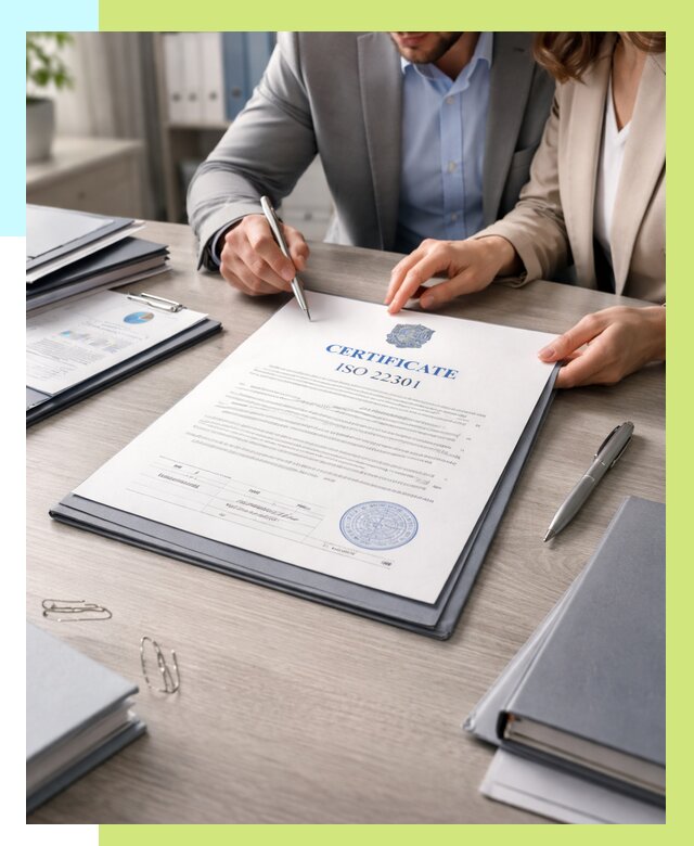 Сертификат ISO 22301 в Нефтекамске от 46206 р. | Алешин-Нтк срочно