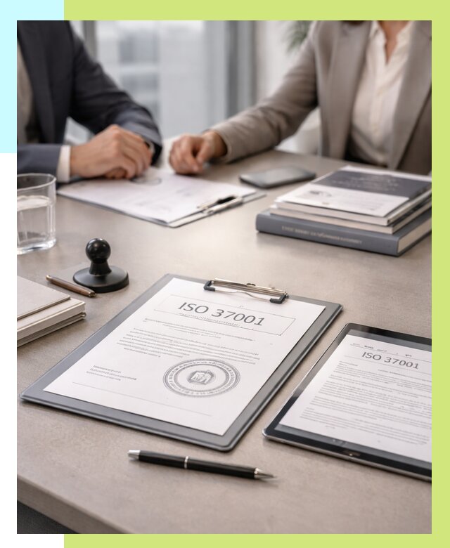 Сертификат ISO 37001 в Нефтекамске оформить от 123216 р. Алешин-Нтк
